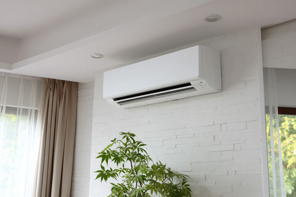 AC unit in a modern home